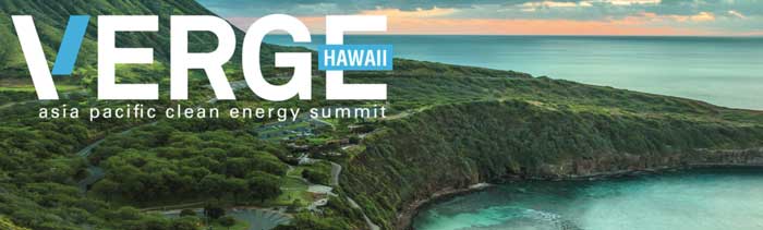 Verge Hawaii Asia Pacific Clean Energy Summit